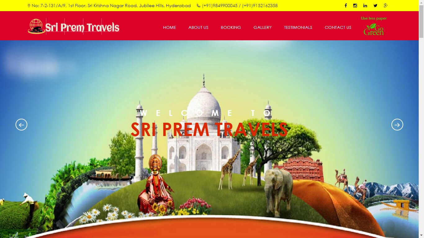 Prem-Travels-Project-Overview-at-BSIT-Software-Services-Web-And-App-Development-Company-In-India