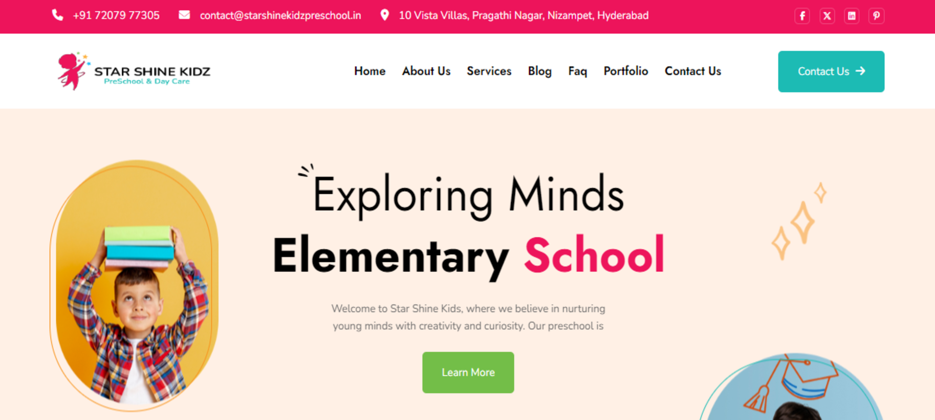 Star-Shine-Kidz-Preschool-And-Daycare-Website-Project-Overview-at-BSIT-Software-Services-Web-And-App-Development-Company-In-India